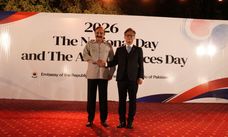 Korean Ambassador hosts grand reception to celebrate National Foundation Day, Armed Forces Day