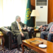 Ishaq Dar meets Makkah Alliance for Defence secretary general