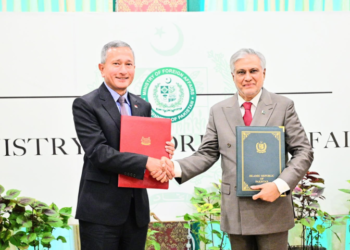 Pakistan, Singapore sign MoU on disaster management cooperation