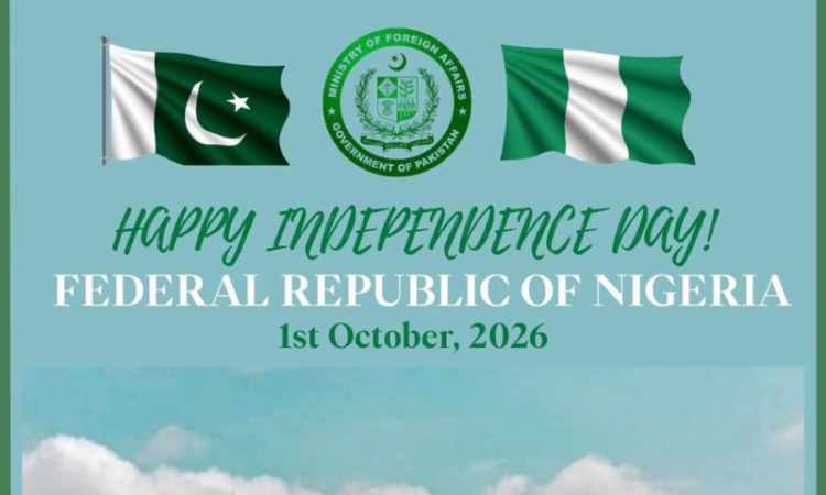 Pakistan felicitates Nigeria on Independence Day
