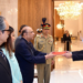 President Zardari receives credentials from Norwegian ambassador