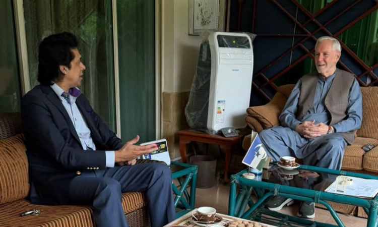 PIHRO chairman meets senior political leader Salim Saifullah Khan