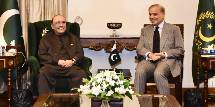 Shehbaz, Zardari discuss security situation as emergency option in KP remains under consideration