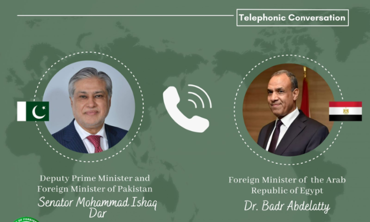 Dar, Egyptian foreign minister discuss regional developments