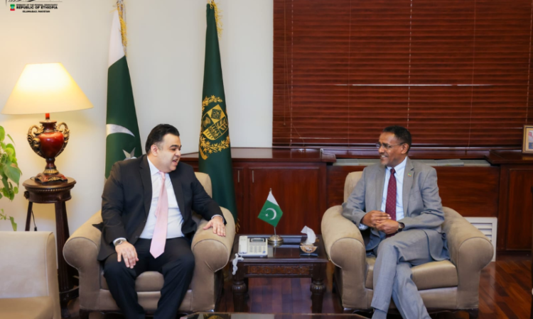Fahd Haroon, Ethiopian Ambassador discuss cooperation in digital media and public communication