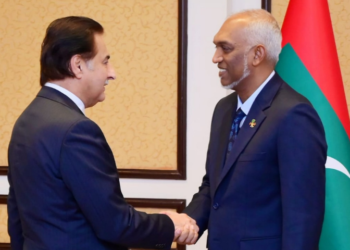 Ayaz Sadiq, Maldives president reaffirm commitment to stronger bilateral ties
