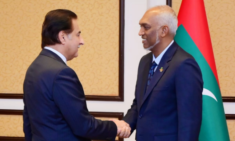 Ayaz Sadiq, Maldives president reaffirm commitment to stronger bilateral ties