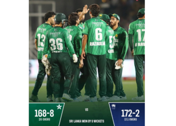 Kusal Mendis leads Sri Lanka to eight-wicket win over Pakistan in third T20I