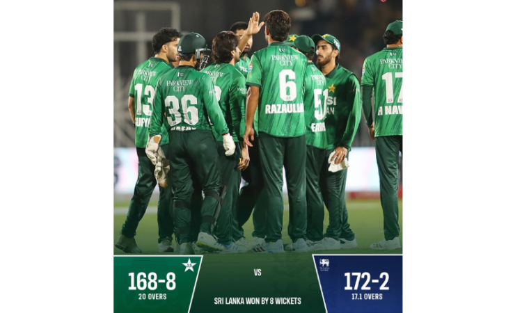 Kusal Mendis leads Sri Lanka to eight-wicket win over Pakistan in third T20I