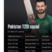 Farhan to lead Pakistan in T20Is against Sri Lanka