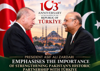 President Zardari highlights Pakistan-Türkiye brotherhood on Republic Day