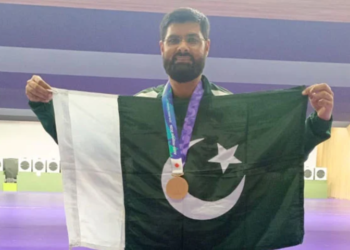 Ghulam Mustafa Bashir wins bronze in Asian Games shooting