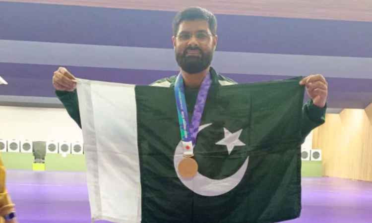 Ghulam Mustafa Bashir wins bronze in Asian Games shooting