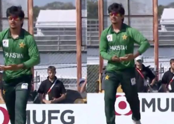 Saim Ayub’s cradle celebration draws reaction from Indian fans