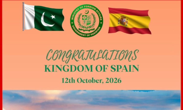 Pakistan extends felicitations to Spain on National Day