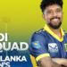 Sri Lanka name 16-member squad for Pakistan-England ODI tri-series