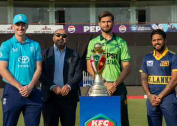 Pakistan, Sri Lanka and England unveil ODI tri-series trophy