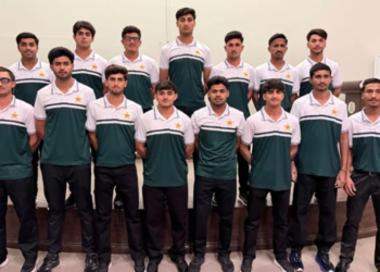 Pakistan U19 squad departs for Asia Cup in Oman