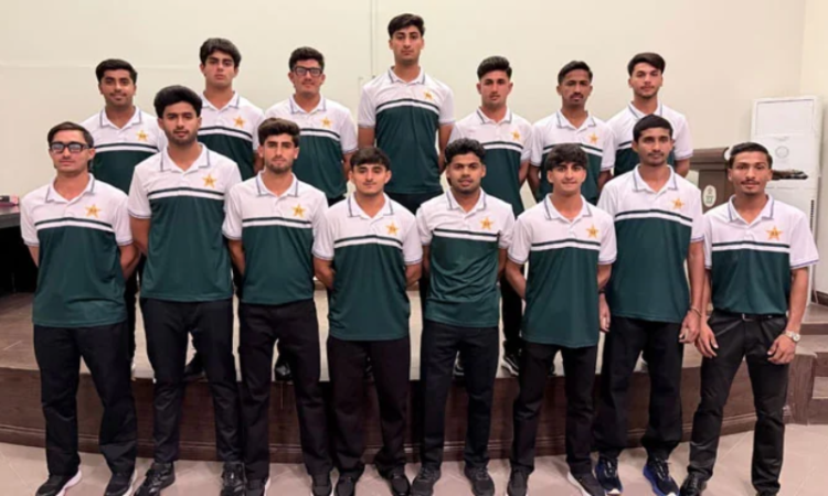 Pakistan U19 squad departs for Asia Cup in Oman