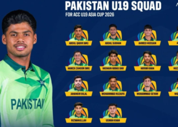 Pakistan announce 15-member squad for U19 Asia Cup 2026