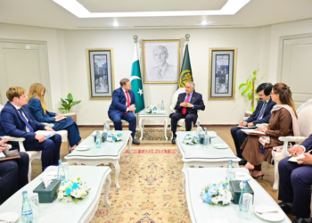 Ishaq Dar, UK minister discuss bilateral ties, regional developments