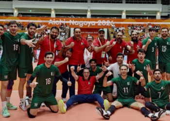 Pakistan defeat China to win Asian Games volleyball bronze