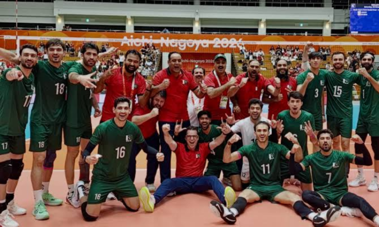 Pakistan defeat China to win Asian Games volleyball bronze