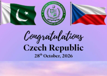 Pakistan felicitates Czech Republic on Independent Czechoslovak State Day